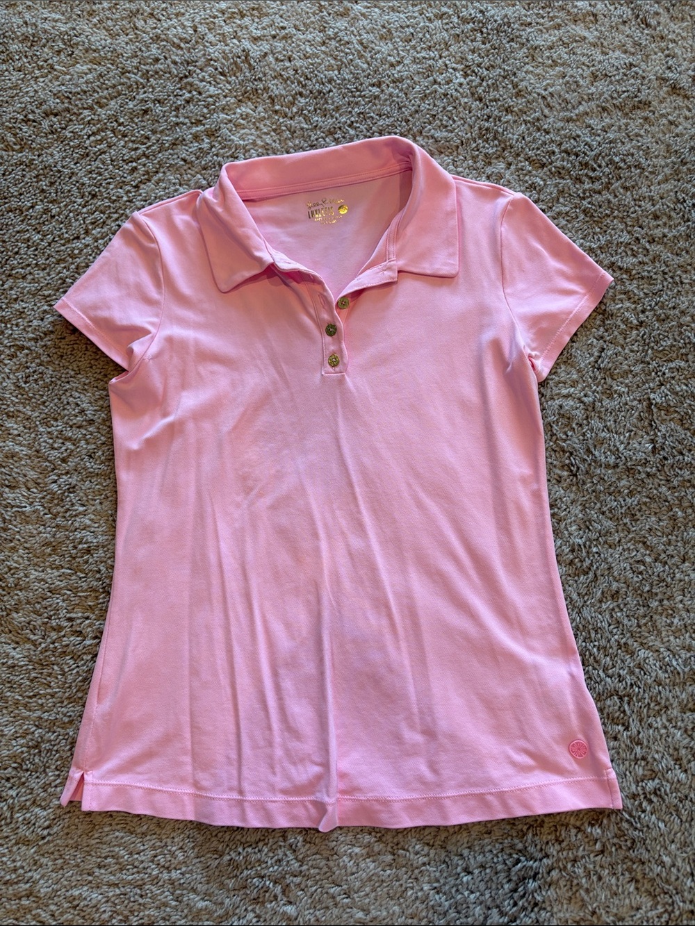 Light Pink Lilly Pulitzer Luxletic Polo